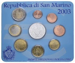 40.430.10: Europa - San Marino - Euro Münzen
