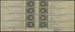 1810: Belgien - Zeitungsmarken