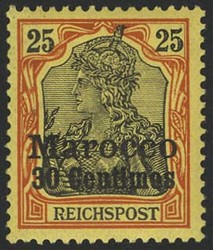 155: Deutsche Auslandspost Marokko
