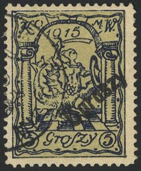 5170: Polen Lokalausgabe Stadtpost Warschau