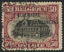 1830: Belgische Militärpost im Rheinland