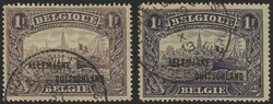 1830: Belgische Militärpost im Rheinland