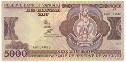 110.580.170: Banknotes – Oceania - Vanuatu