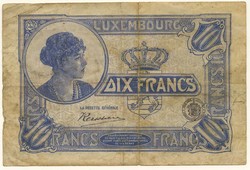 110.270: Banknoten - Luxemburg