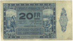 110.270: Banknoten - Luxemburg
