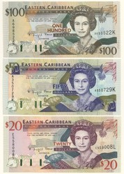 110.560.228: Banknotes – America - East Caribbean States