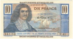 110.560.255: Banknoten - Amerika - St. Pierre & Miquelon