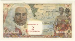 110.560.255: Banknoten - Amerika - St. Pierre & Miquelon