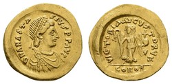 10.60.10: Ancient Coins - Byzantine Empire - Anastasius I, 491 - 518