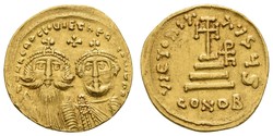 10.60.100: Ancient Coins - Byzantine Empire - Heraclius, 610 - 641
