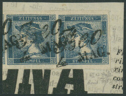 4745052: Austria Newspaper Stamps 1851