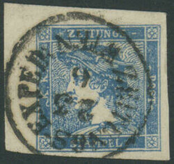 4745052: Austria Newspaper Stamps 1851