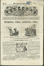 4745052: Austria Newspaper Stamps 1851