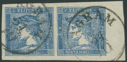 4745052: Austria Newspaper Stamps 1851