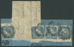 4745052: Austria Newspaper Stamps 1851