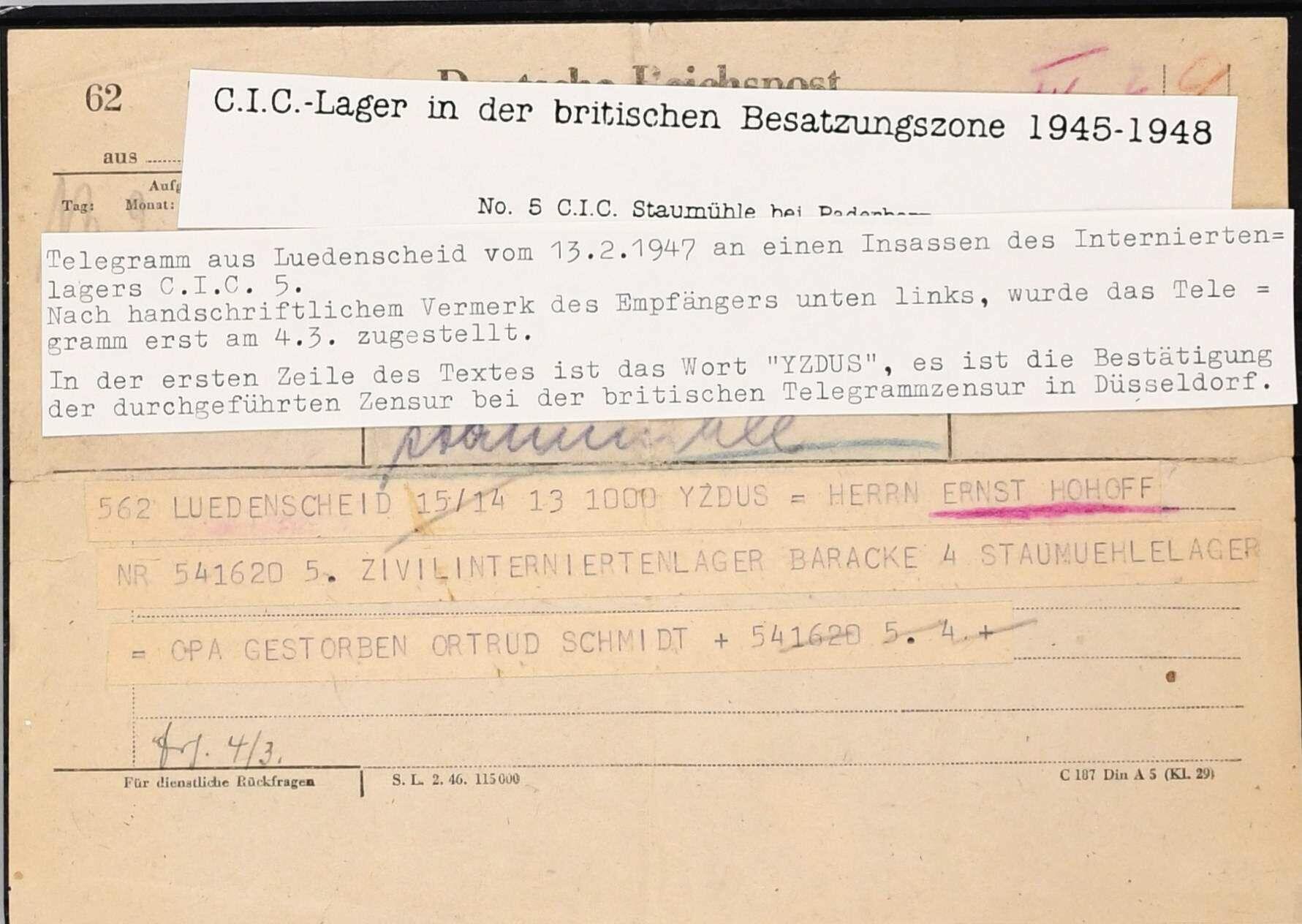 Image 2 for lot number 5109 for Ulrich Felzmann 185. Auktion