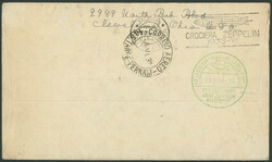 Italienfahrt, Rom-Friedrichshafen-Pernambuco, Brief mit Satzfrankatur ...