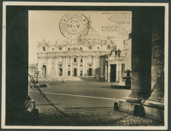 Italienfahrt 1933, Vatikan - Post, Etappe Rom - Friedrichshafen, ...