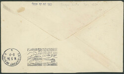 1. Nordamerikafahrt 1936 Jamaica - Post, Brief von Kingston nach ...