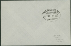 9.Nordamerikafahrt 1936, Regierungdienstbrief Vaduz - New York mit 6 ...