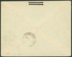 2. Südamerikafahrt 1933, Brief ab Sneek 31.5. mit Freistempler ...