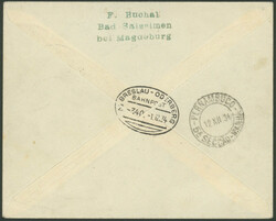 12. Südamerikafahrt 1934, Weihnachtsfahrt, R-Brief ab Istanbul 29.11 ...