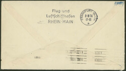 9. Nordamerikafahrt 1936, Brief von Habana 29.9. mit Zusatzstempel ...