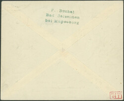 8. Südamerikafahrt 1933, R-Brief ab Libreville 28.8. via ...