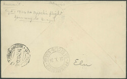 11. Südamerikafahrt 1934, Brief ab Kuweit 16.10. via Milano 2.10. ...