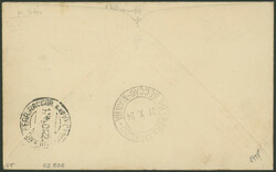 11. Südamerikafahrt 1934, R-Brief ab Kuweit 16.10. via Milano 22.10. ...