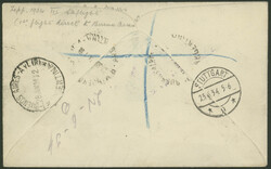 TANGER, 3. Südamerikafahrt 1934 (Argentinienfahrt), R-Brief ab ...