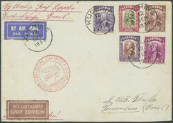 9. Südamerikafahrt 1934, Brief ab Kuching 12.9. via Stuttgart 29.9. ...