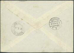 9. Südamerikafahrt 1934, Brief ab Kuching 12.9. via Stuttgart 29.9. ...