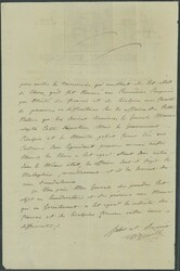 GENERÄLE der REVOLUTION, um 1800, vier Briefinhalte mit gedrucktem ...