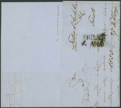 3 Kr rot in Type IIIa auf Maschinenpapier, Einzelstück mit ...