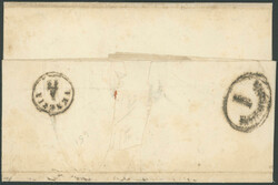 5 So Doppeladler rosa in wertstufengleicher Mischfrankatur eng gez. ...