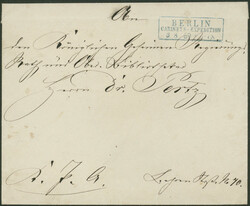 80: Old German States Prussia - Autographs