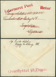 724040: Lagerpost allgemein II. Weltkrieg - Dokumente