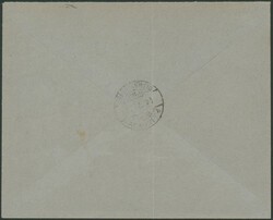 4+X+4 Pfg Präsidenten 1932 mit linkem Rand und weiteren 3x 4 Pfg ...