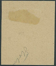 1 Mark Wappen im Achteck 1921, Phasendruck des Rahmens in schwarzer ...