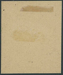 3 Mark Wappen im Achteck 1921, Phasendruck des Rahmens in schwarzer ...