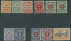 5 Pfennig - 1 Gulden "10 Jahre Freie Stadt Danzig", kompletter Satz ...