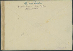 LIECHTENSTEIN 1944, Brief Front - Heimat von einem der wenigen ...