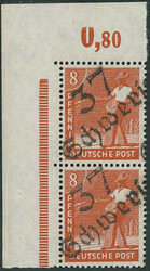 1370160: 二次大戰後德國蘇聯佔領區-第卅七區手戳