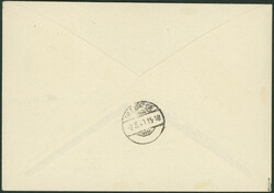 1 M. Schwarzaufdruck gestempelt "BERLIN-CHARLOTTENBURG 1.3.49" auf ...