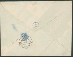 Rotes Kreuz-Block in Originalgröße zentrisch entwertet mit seltenem ...