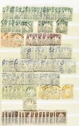 1849-1920, umfangreicher Dublettenbestand in 10 großen und fünf ...