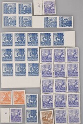 3 Pfg - 12 Pfg Abschiedsserie, x-Papier, tadellos postfrisch, 25 ...