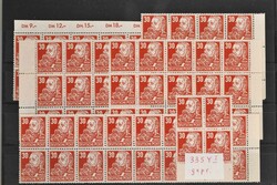 1380: 東德 - Stamps bulk lot