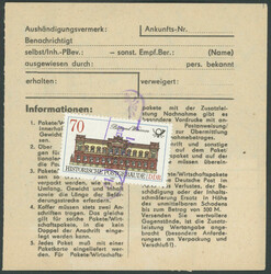 1950-1989, über 120 besondere postalische Verwendungen wie ...